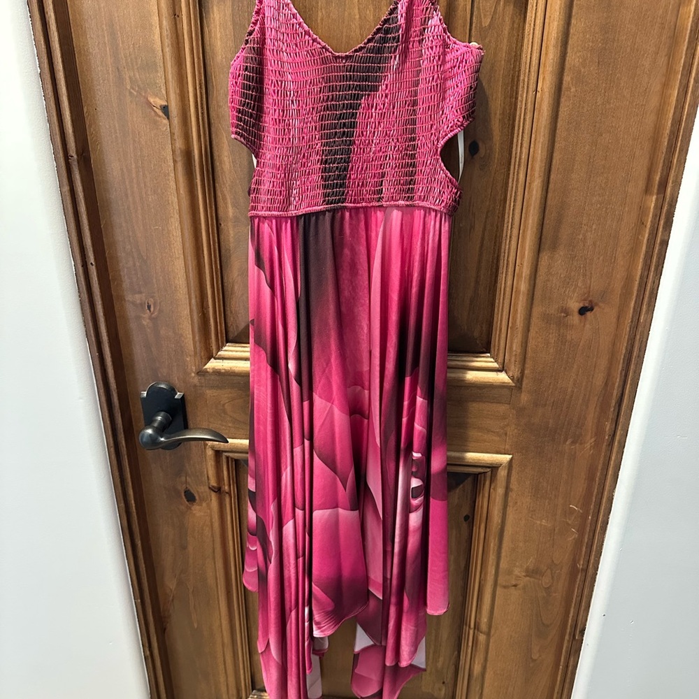 Vibrant Sky Pink Dress